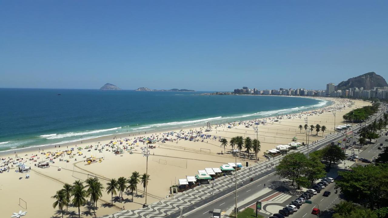 Apartment Excelente 3 Quartos Copacabana Frente Mar Com Vista Mar Da Sala E De Todos Os Quartos *