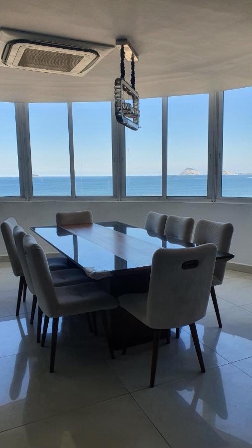 Excelente 3 Quartos Copacabana Frente Mar Com Vista Mar Da Sala E De Todos Os Quartos Appartamento *